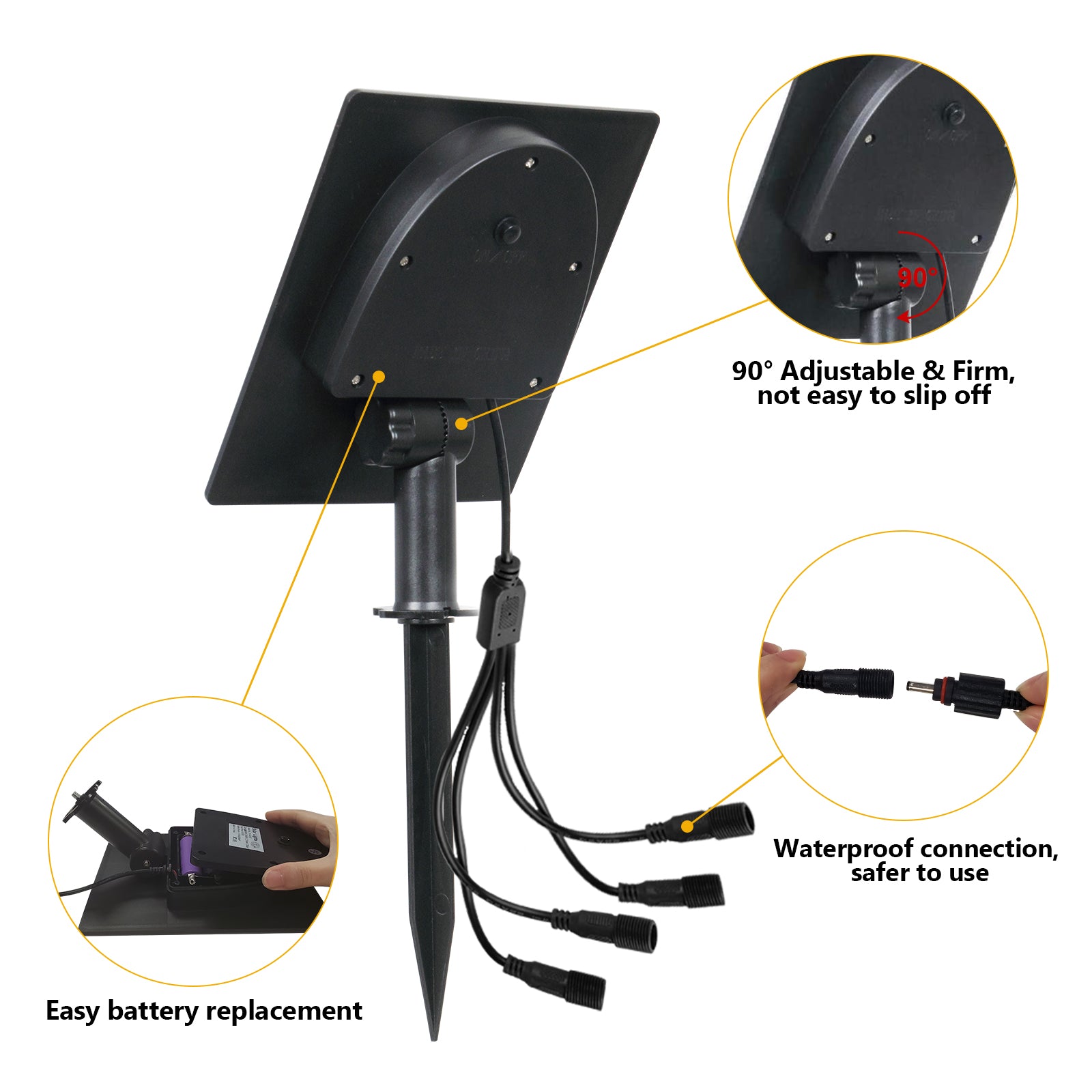 ColorSplash™- Aurinkoenergian RGB-ulkovalaisimet