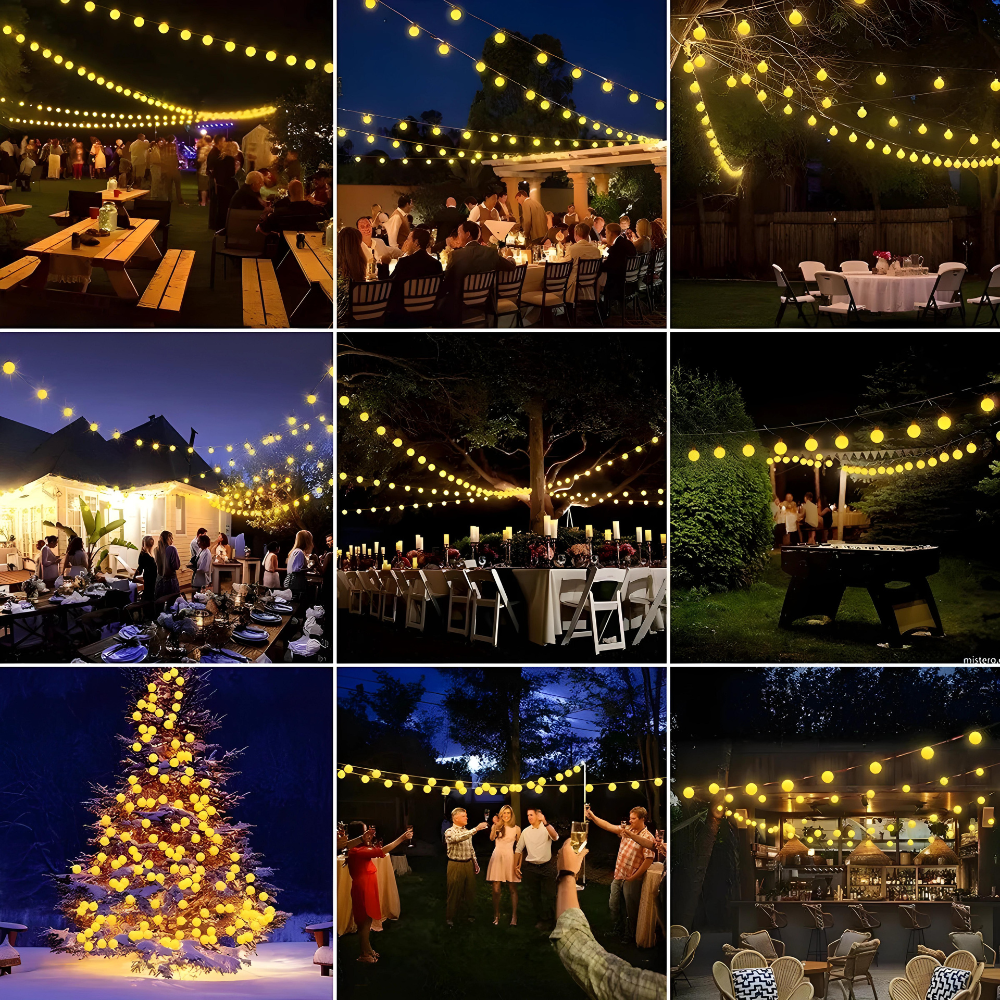 SolarBulb™ - kaksitehoisia pallovaloja