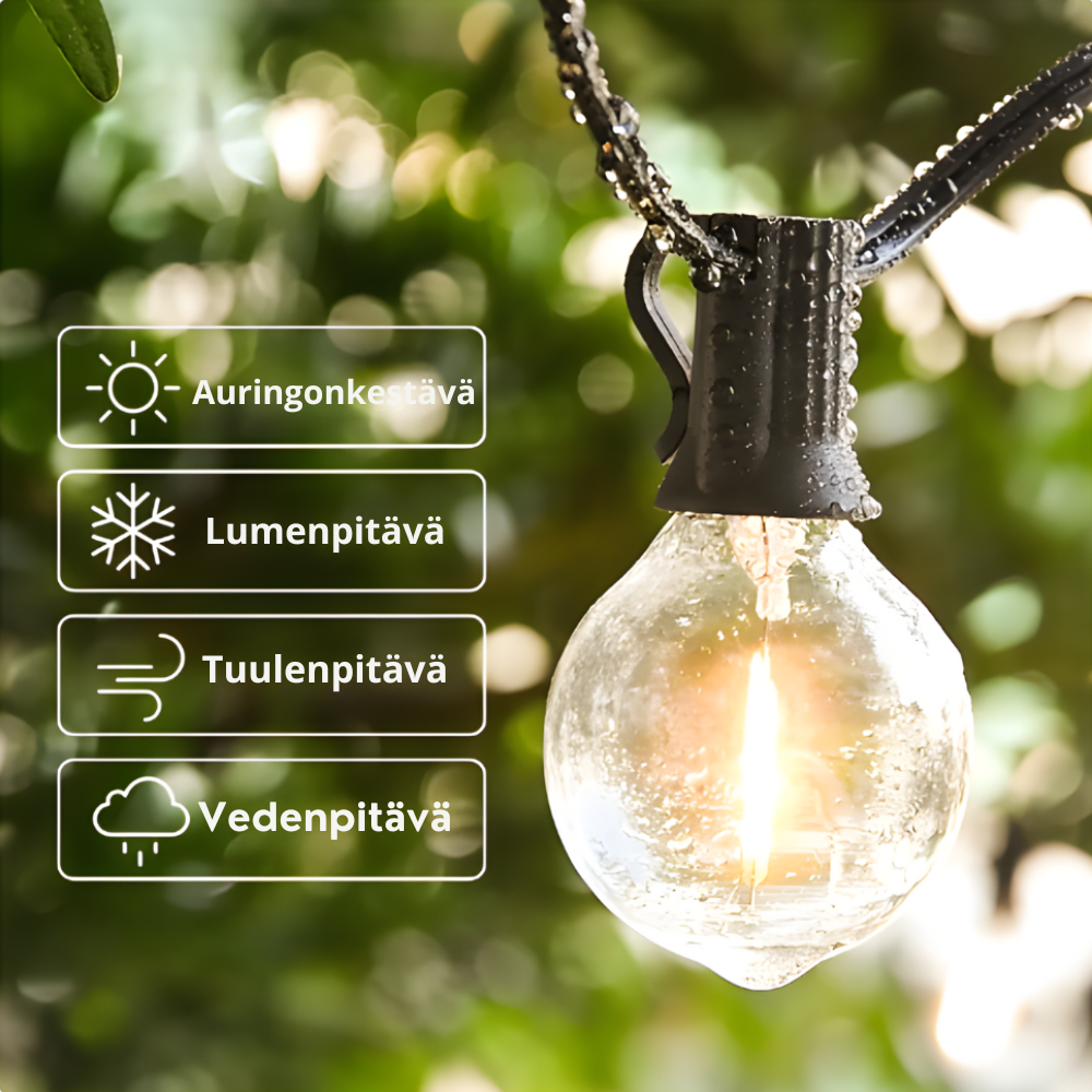 SolarBulb™ - kaksitehoisia pallovaloja