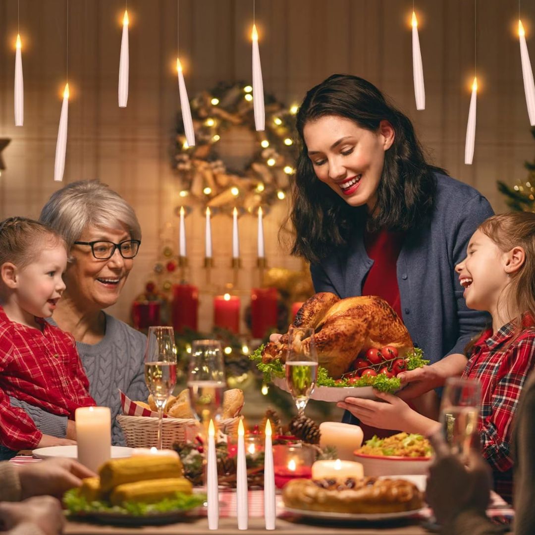 Maagiset kelluvat kynttilät