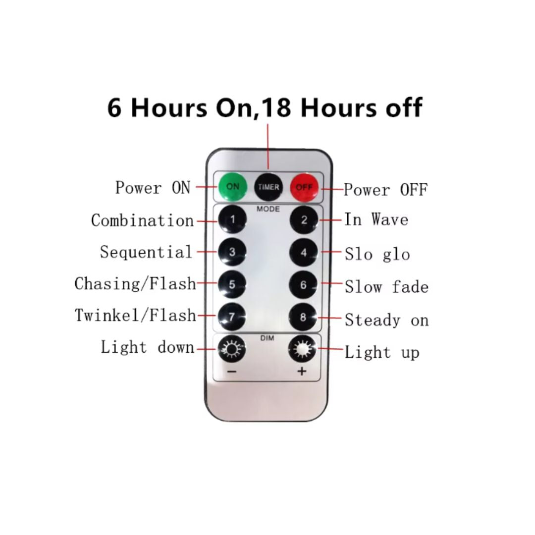3m Koristeellinen verho LED-valot