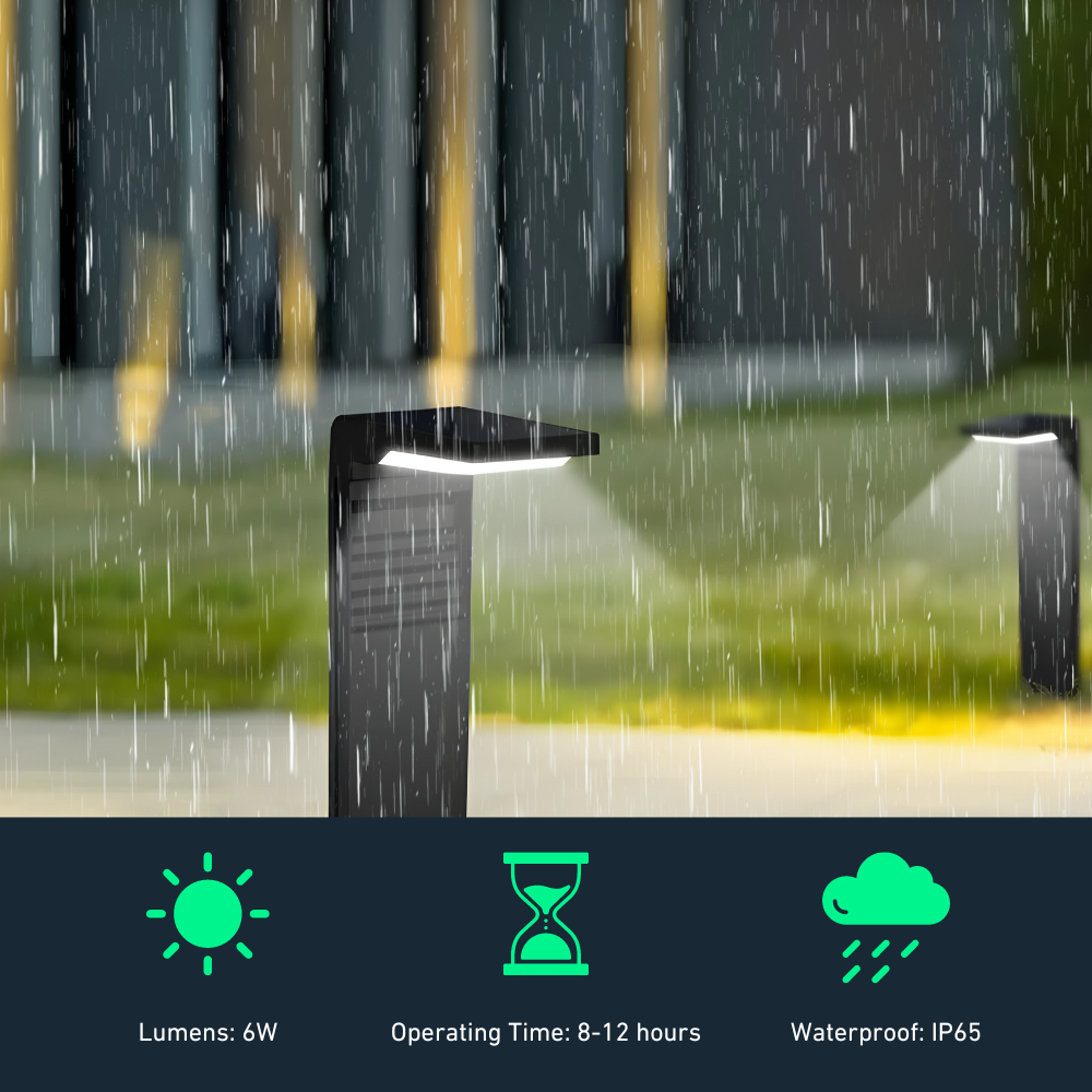 Opulent Bollard™ - Innovatiiviset aurinkopollarivalot