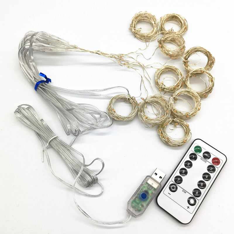 3m Koristeellinen verho LED-valot