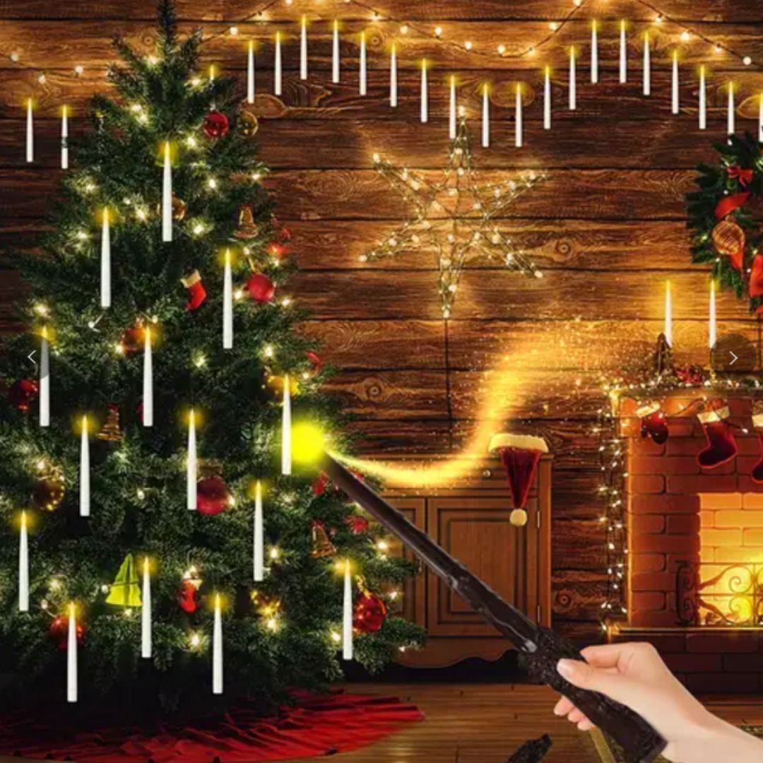 Maagiset kelluvat kynttilät