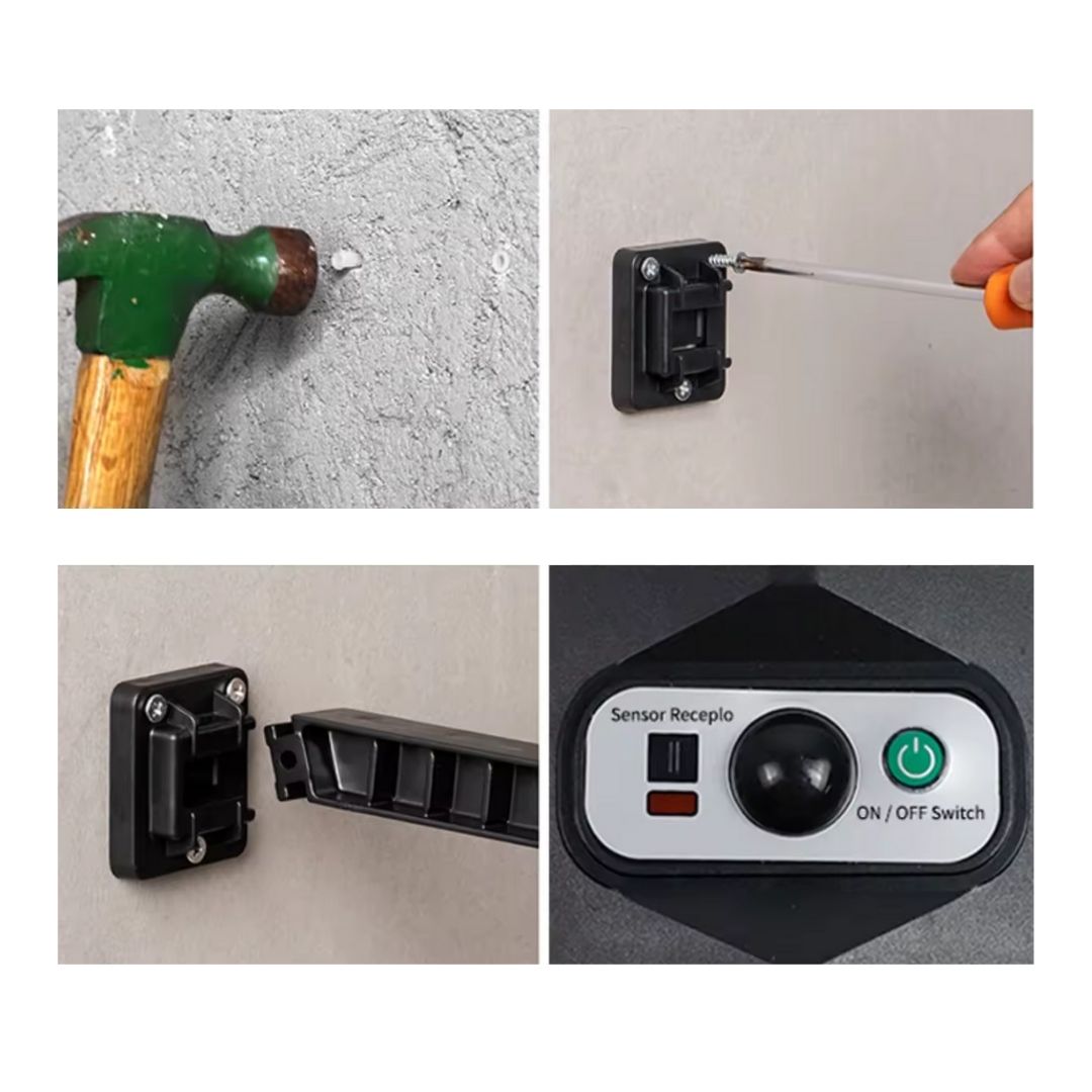 1000W 240LED aurinkoenergialla toimiva LED-katuvalo