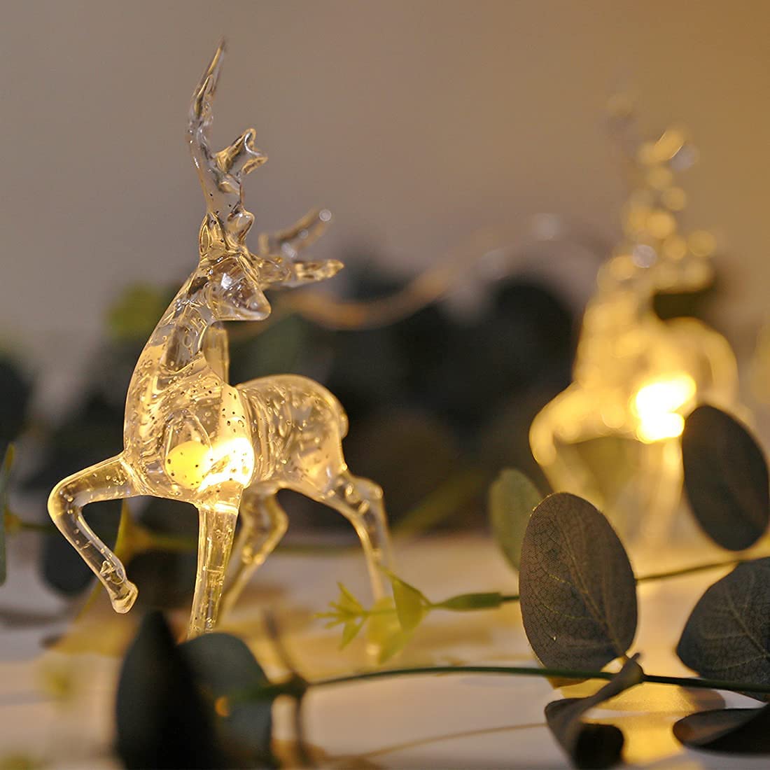 1.5M 10LED joulun poro merkkijono valot
