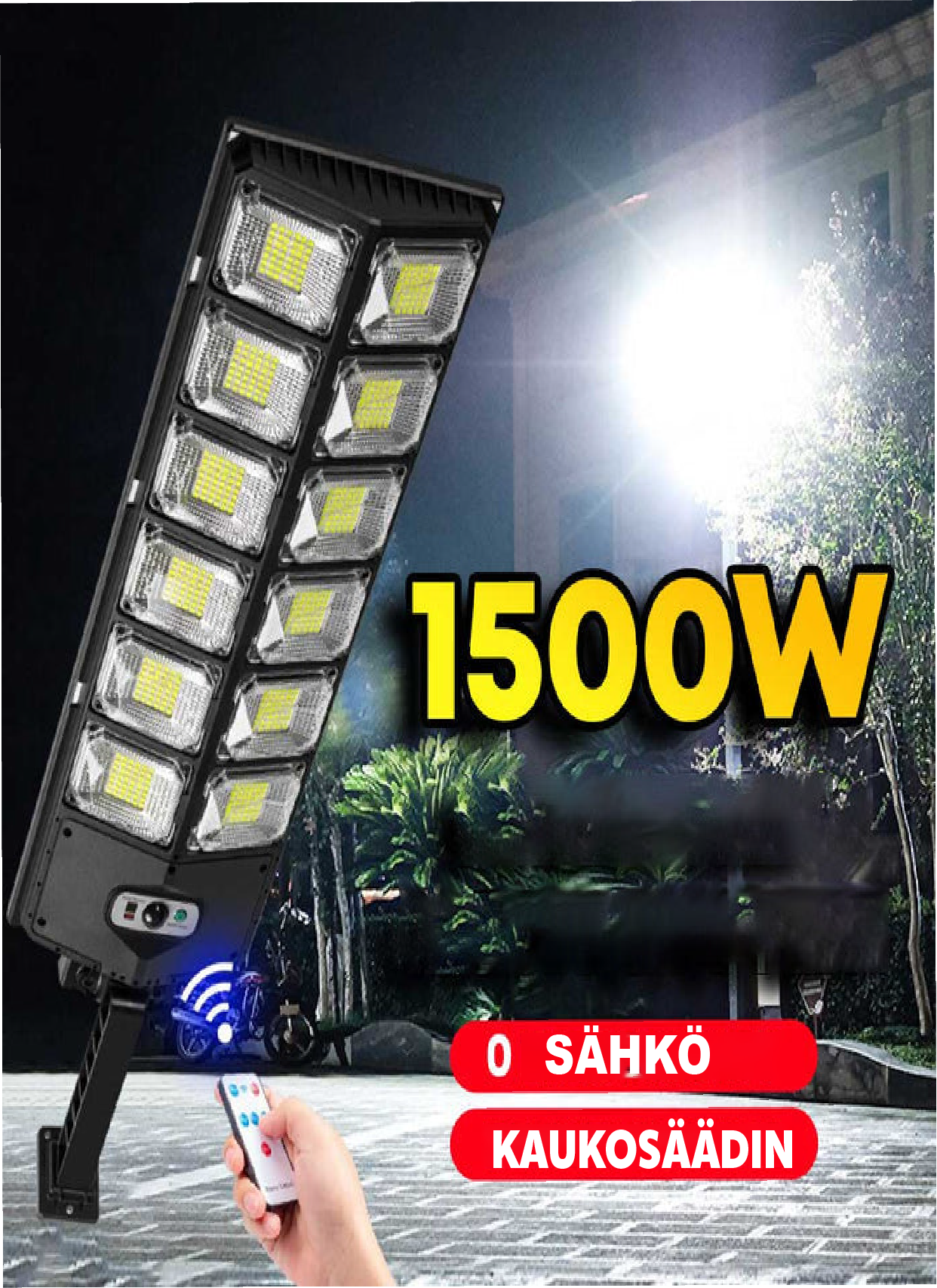 1500W aurinko led-valojärjestelmä