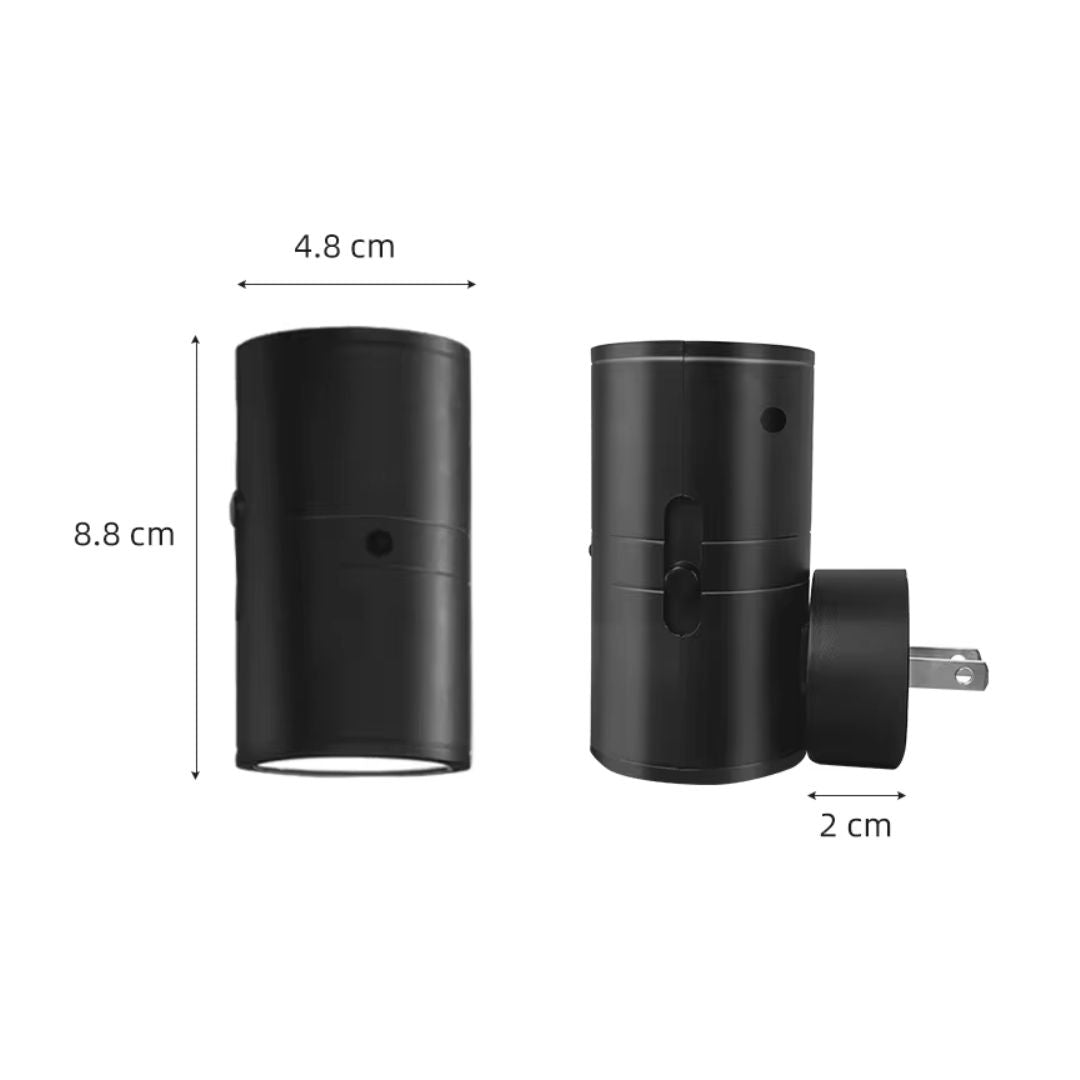 ComfortGlow - Himmennettävä pistorasiaan kytkettävä yövalo