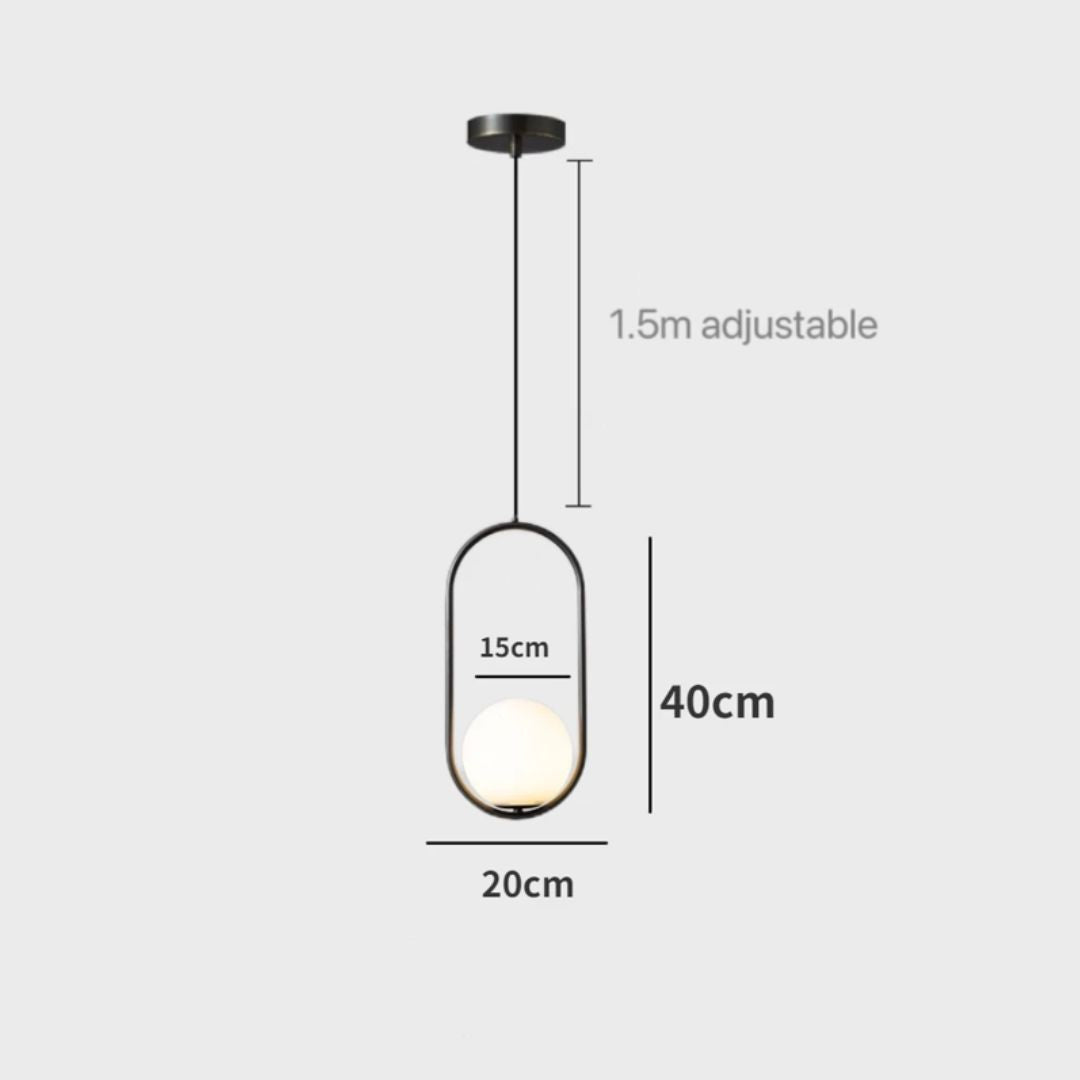 Elara - Ylellinen riippuvalaisin