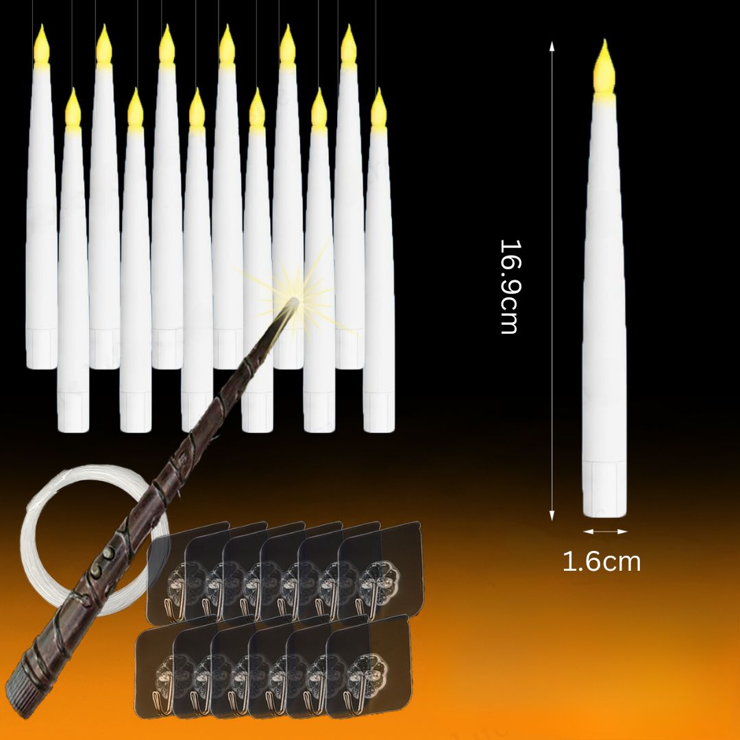 Maagiset kelluvat kynttilät