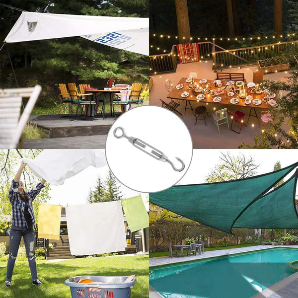 30M ohjausvaijeri PVC-pinnoitettua ruostumatonta terästä raskaaseen ripustukseen.