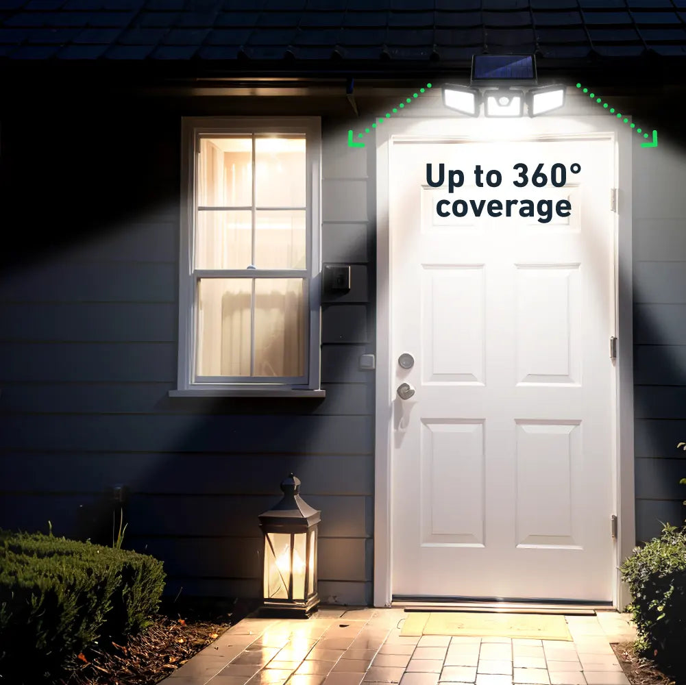 Glowflex™ - erittäin kirkas aurinko liiketunnistimen turvavalo