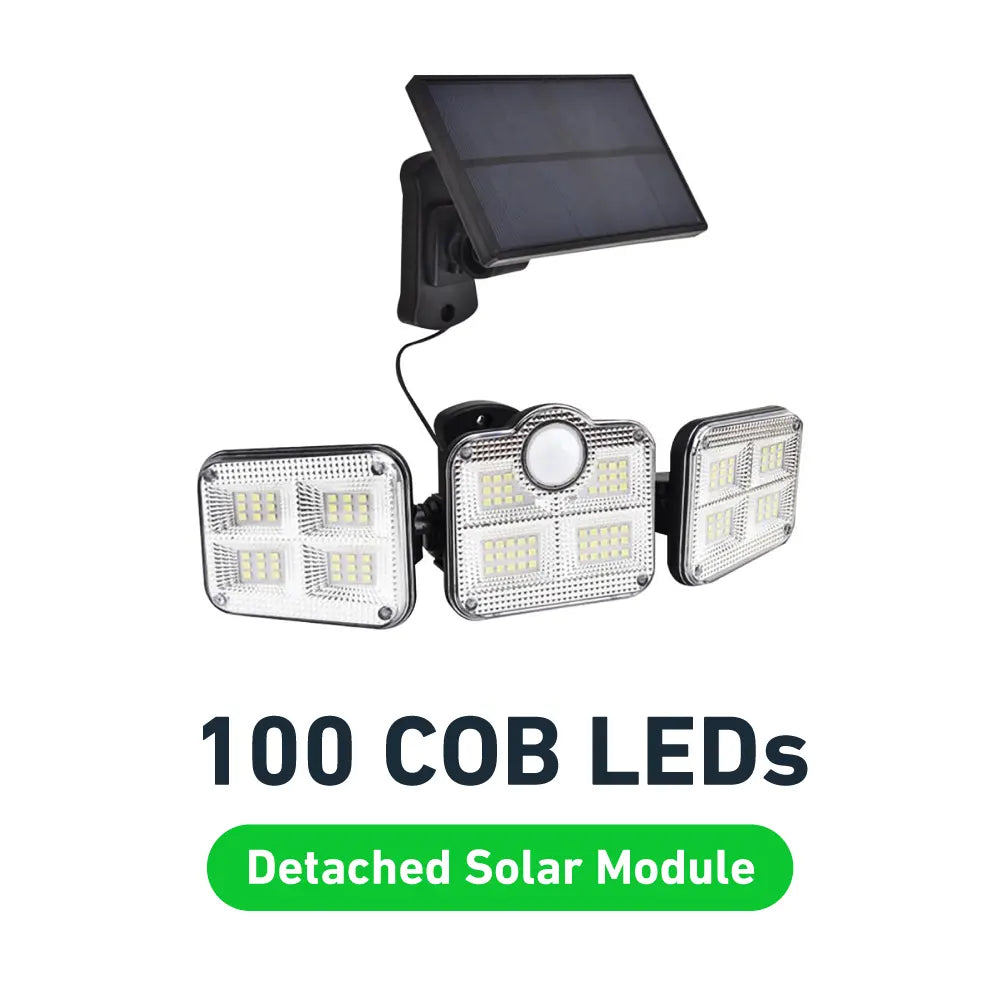 Glowflex™ - erittäin kirkas aurinko liiketunnistimen turvavalo