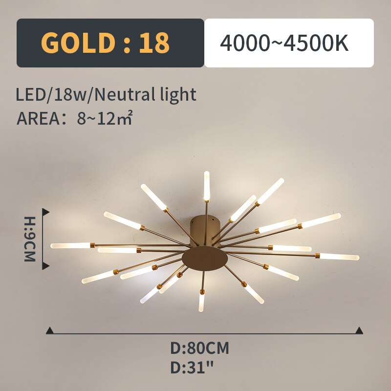 ASTRALIS LED-kattokruunulla