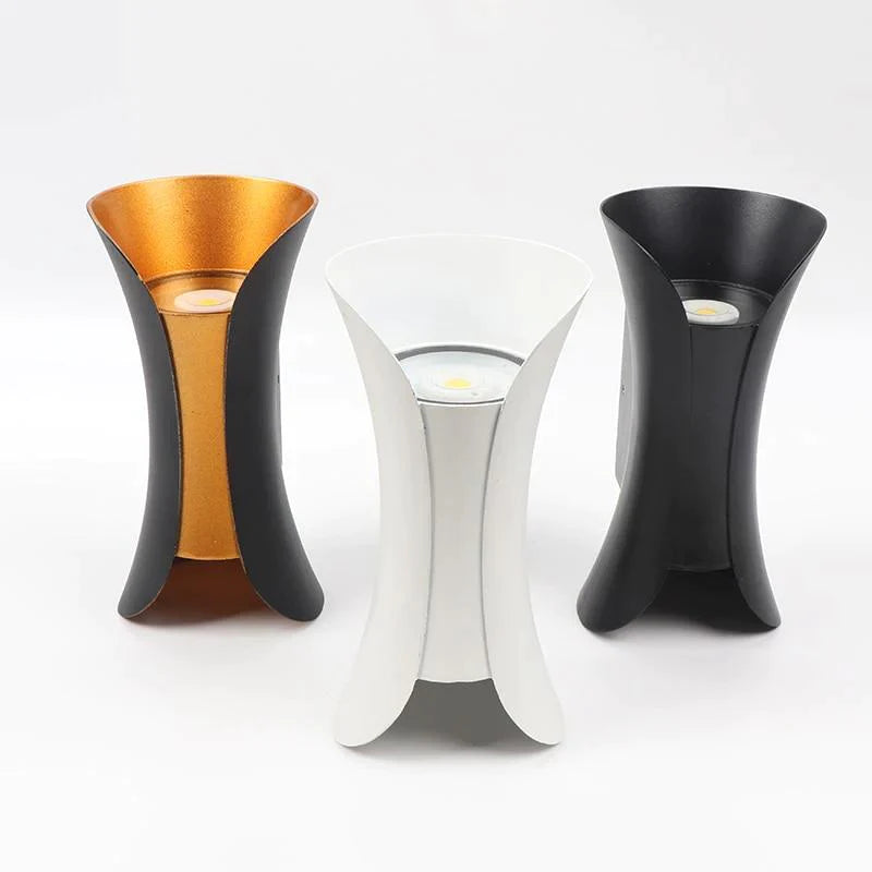 Ljusvindé™ - Vedenpitävä alumiininen LED-seinävalaisin ulkokäyttöön