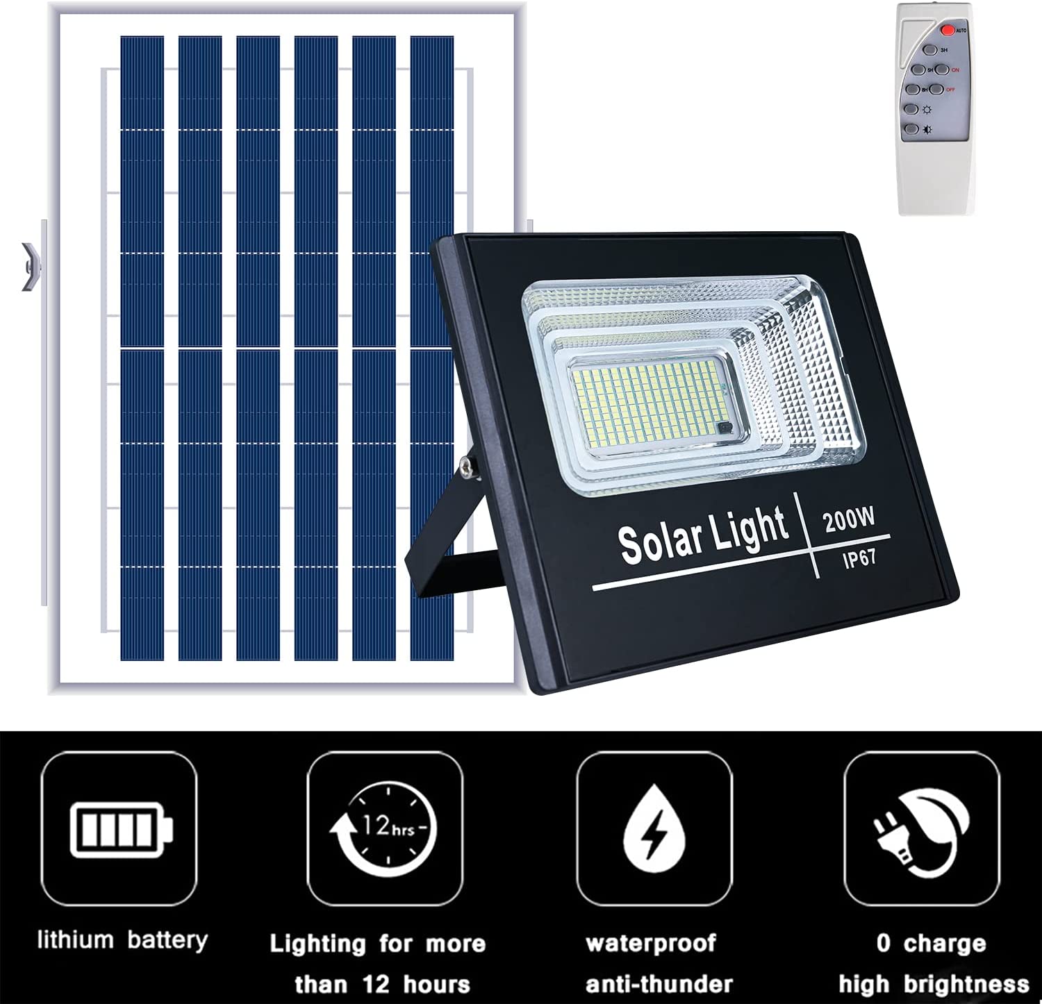 150W Aurinko Tulva Valo
