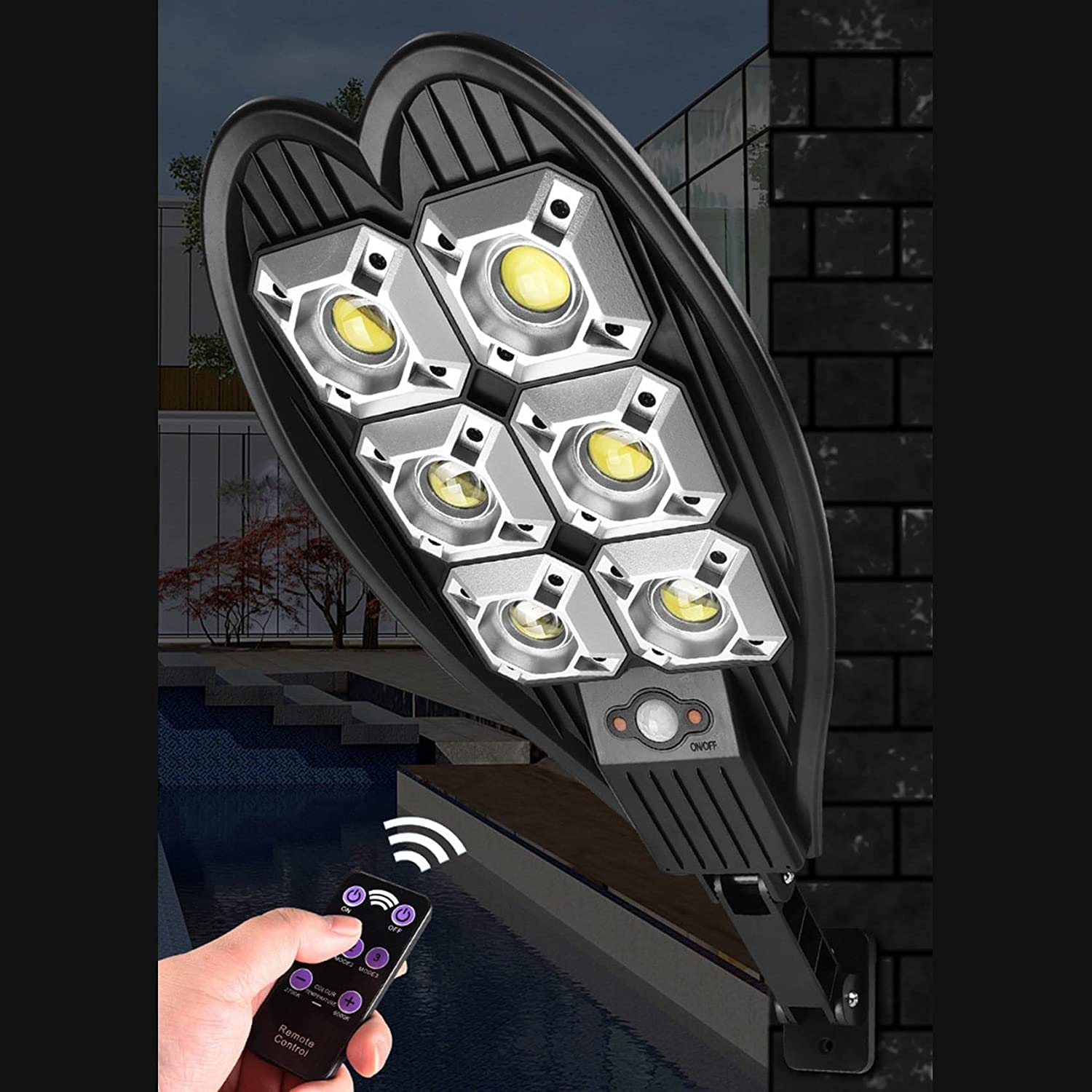 DragonSolarMEGA™ - 900w aurinko LED katuvalo