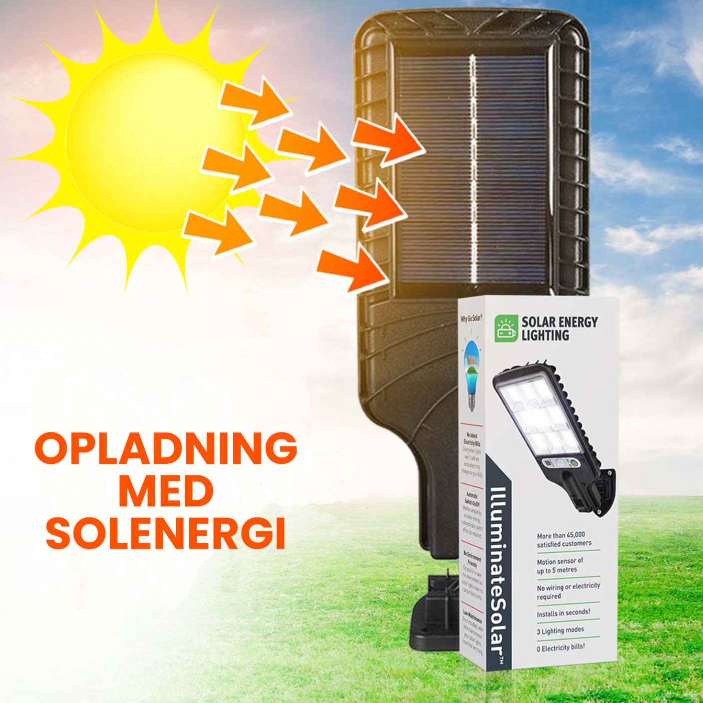 IlluminateSolar™ - Ultimaattinen aurinkoenergialla toimiva LED-katuvalo