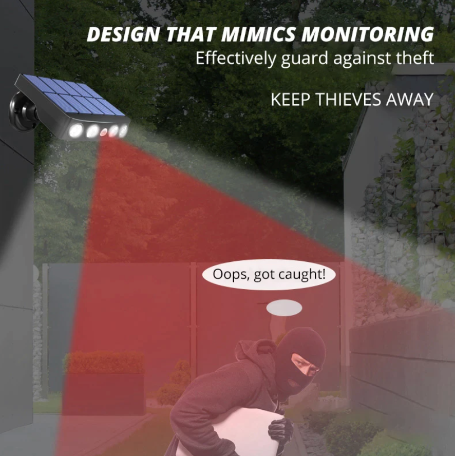 GuardSolar™ - Laajan näkymän aurinko LED-turvavalo liiketunnistimen kanssa