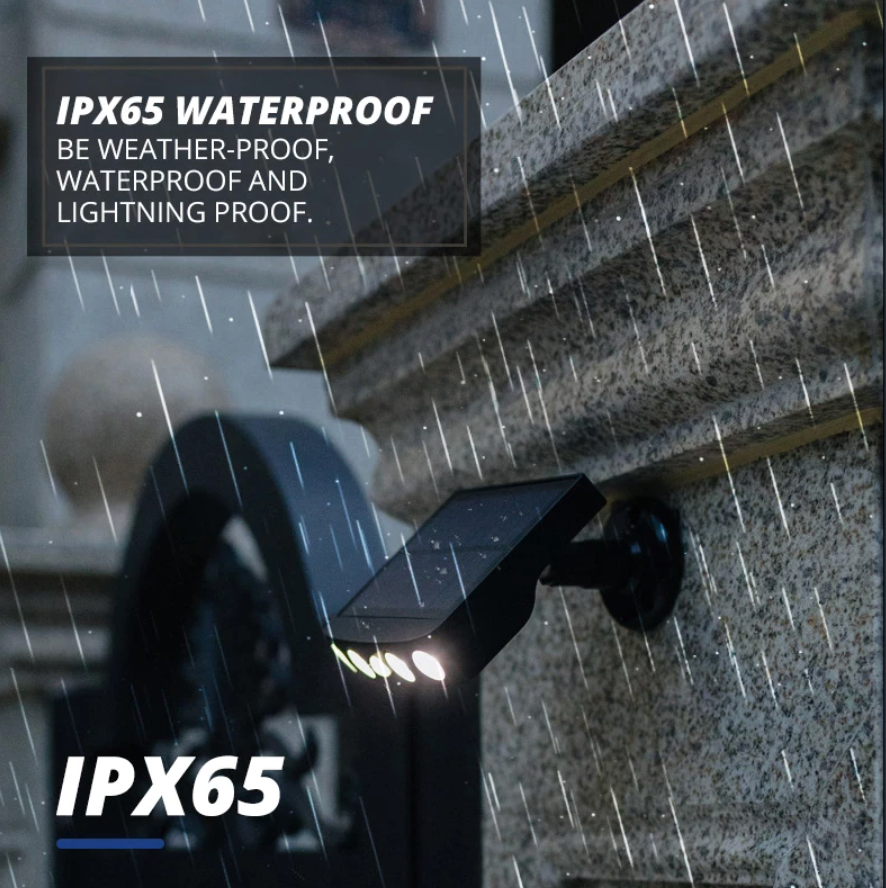 GuardSolar™ - Laajan näkymän aurinko LED-turvavalo liiketunnistimen kanssa