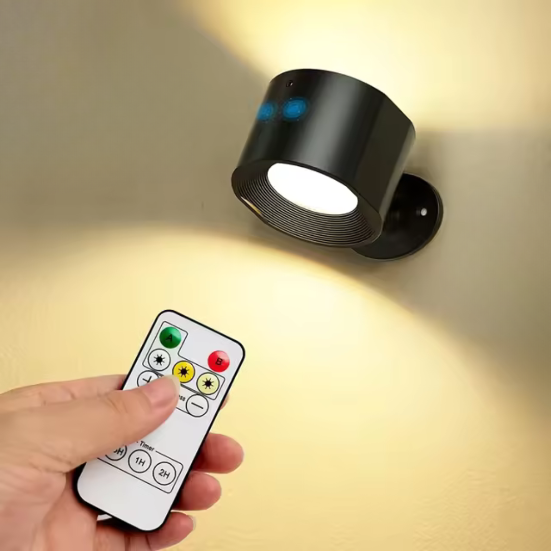 Vista Pro - 360° ladattava LED-seinävalaisin