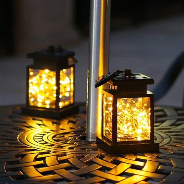 SolarGlow™ - Ulkona roikkuvat LED-lyhdyt