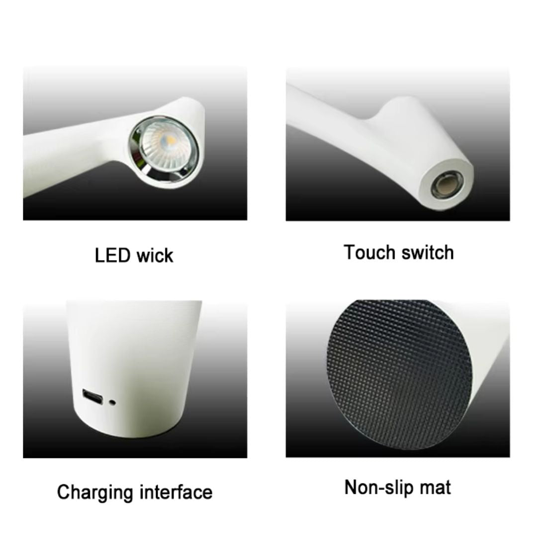 LumaLite - Langaton LED-pöytävalaisin