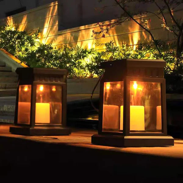 SolarGlow™ - Ulkona roikkuvat LED-lyhdyt