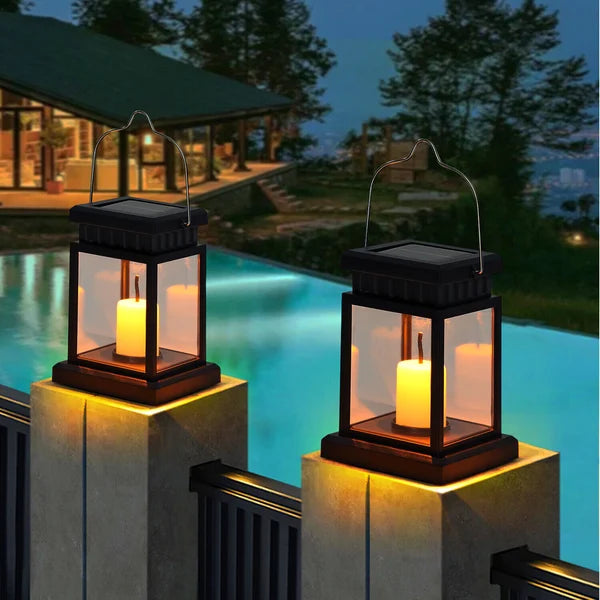 SolarGlow™ - Ulkona roikkuvat LED-lyhdyt