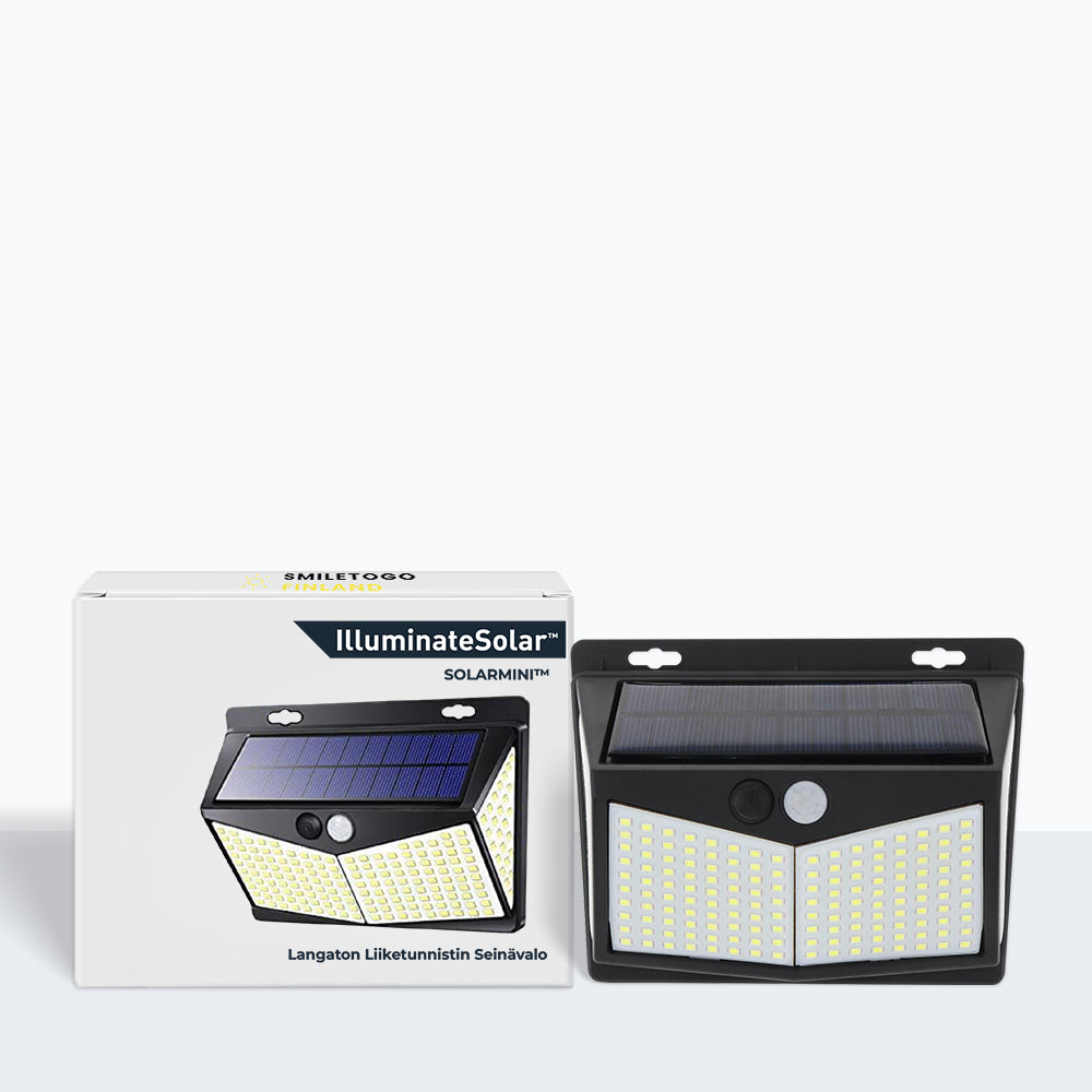 SolarisMini™- Langaton liiketunnistimen seinävalo