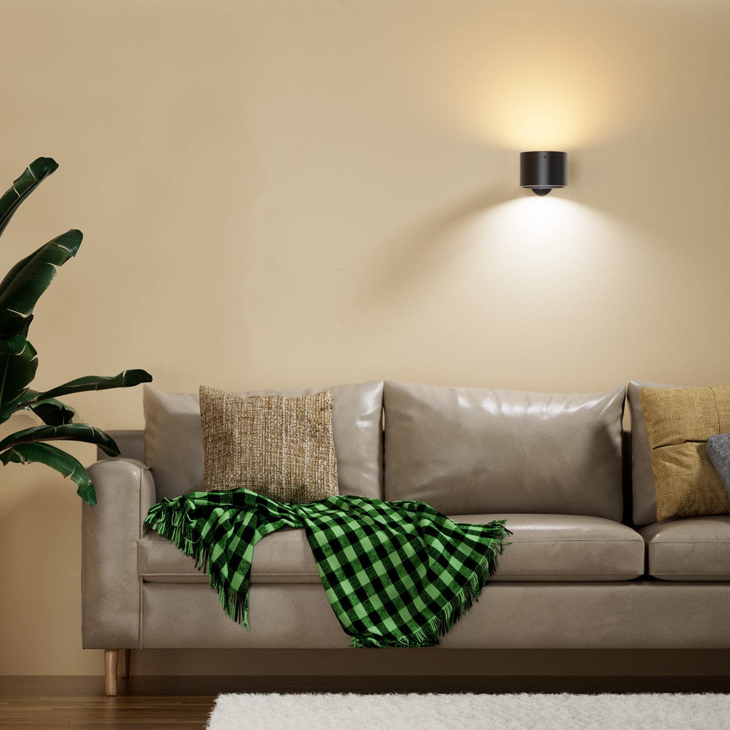Vista Pro - 360° ladattava LED-seinävalaisin