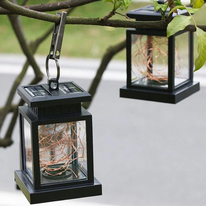 SolarGlow™ - Ulkona roikkuvat LED-lyhdyt