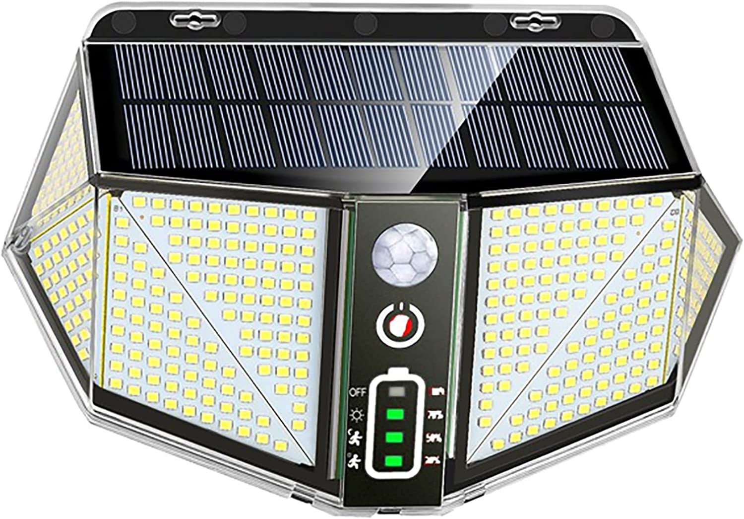 WallMega™- 410 LED-aurinkoaidan valaisin