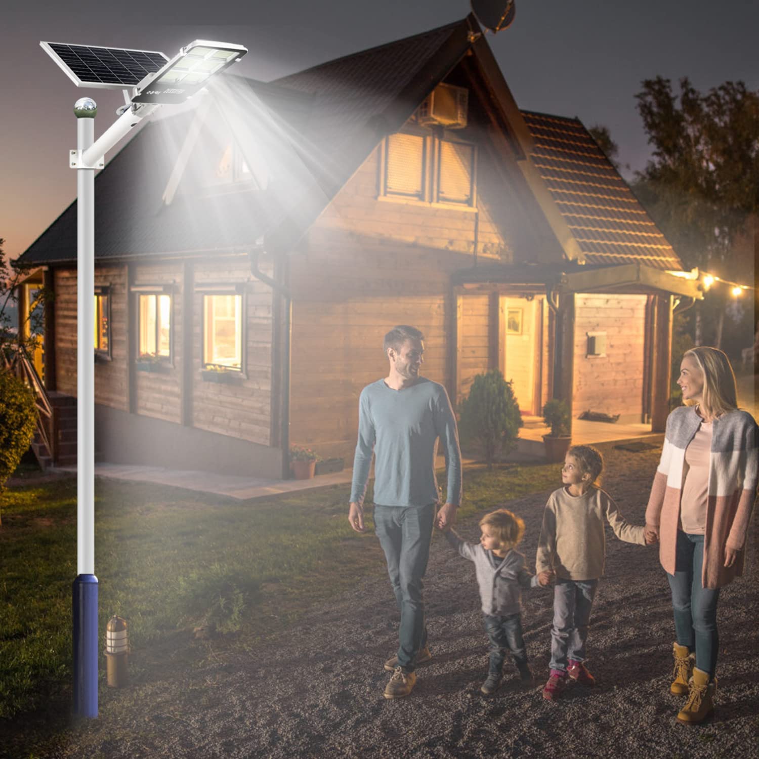IlluminateSolarGrand™- erittäin tehokas aurinko katuvalo