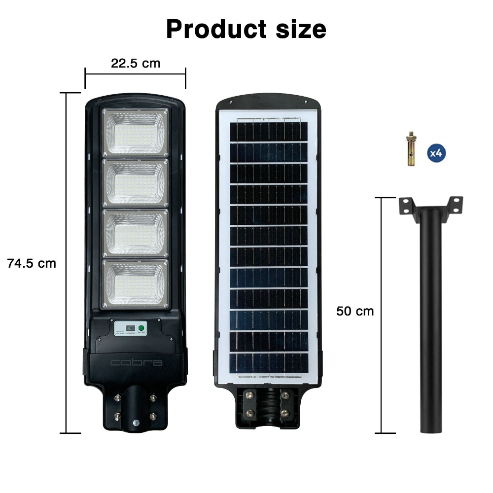 IlluminateSolarMega- 450W / 6500 Lumenin Aurinko Katuvalo